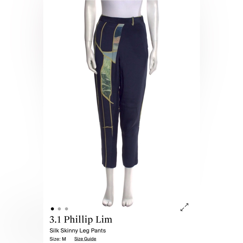 Philip Lim Silk trousers
